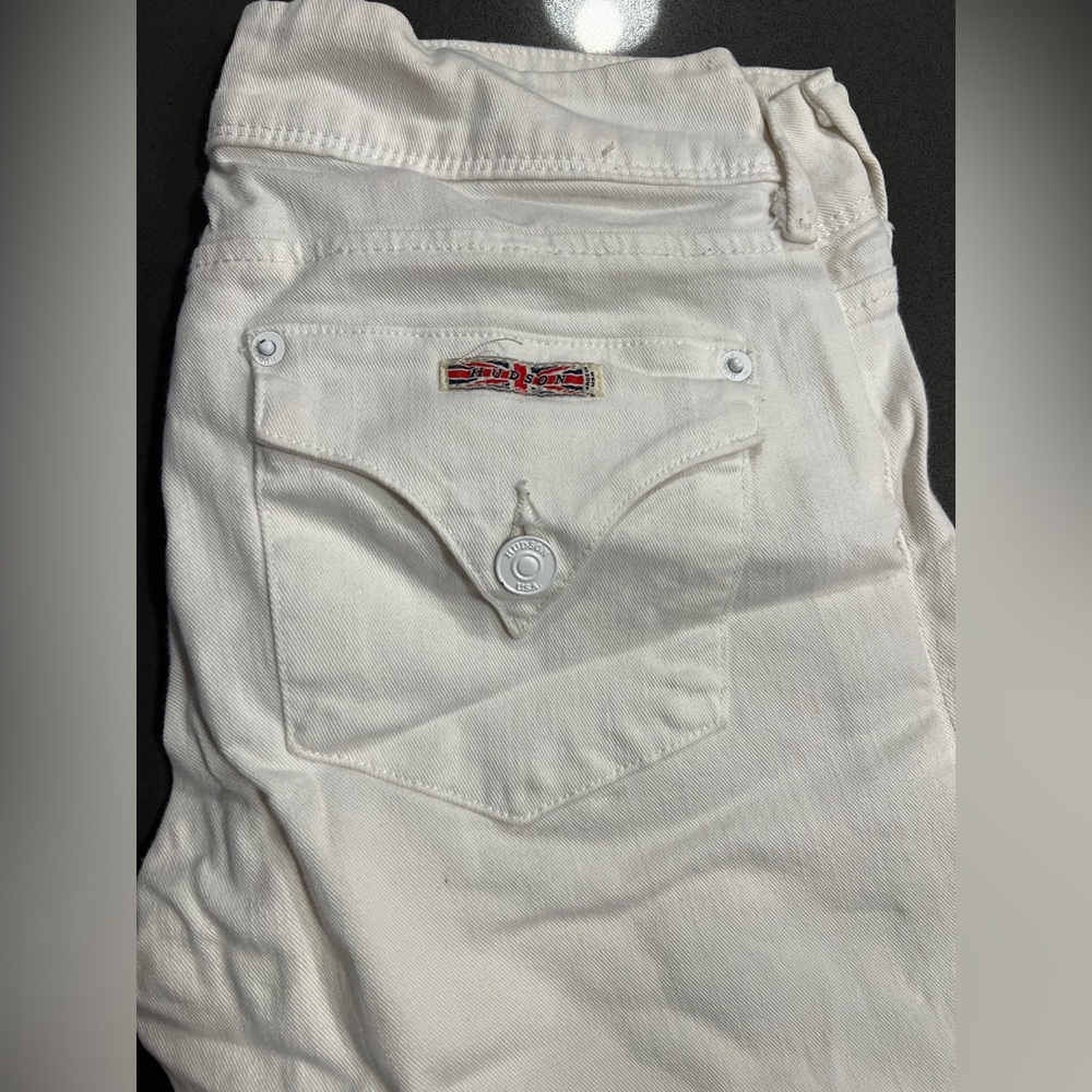 White Hudson Jeans